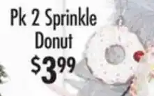 Red Dot Pk 2 Sprinkle Donut offer