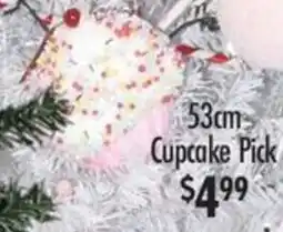 Red Dot Cupcake Pick offer