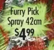Red Dot Furry Pick Spray offer