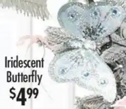 Red Dot Iridescent Butterfly offer