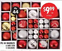 Red Dot Pk 44 baubles offer