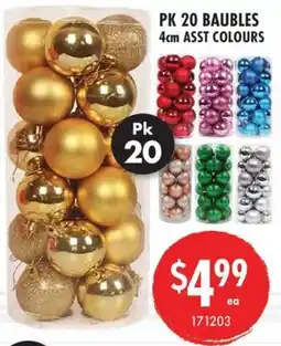 Red Dot Pk 20 baubles offer