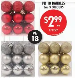Red Dot Pk 18 baubles offer