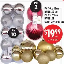 Red Dot Bauble set offer