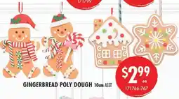 Red Dot Gingerbread poly dough offer