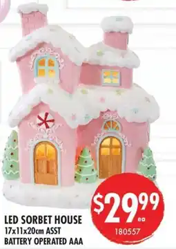 Red Dot Led sorbet house offer