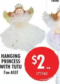 Red Dot Hanging princess with tutu offer