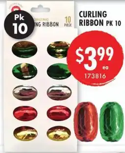 Red Dot Curling ribbon offer