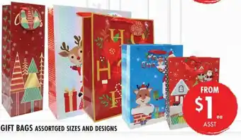 Red Dot Gift bags offer