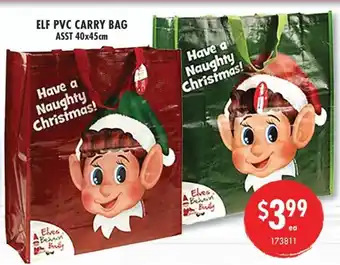 Red Dot Elf pvc carry bag offer