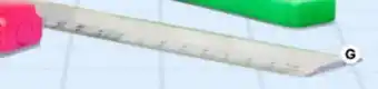 BIG W 30cm Clear Plastic Ruler offer