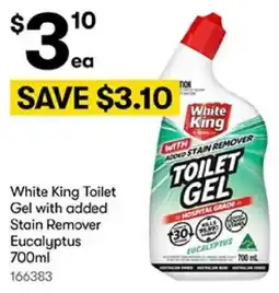 BIG W White King Toilet Gel offer