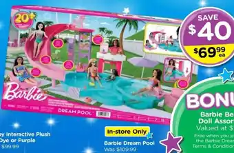 Barbie dream pool