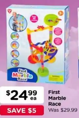 Toyworld First Marble Race offer