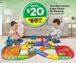 Toyworld Toot-Toot Drivers Super Circuit RC Raceway offer