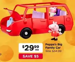 Toyworld Peppa's Big Family Car offer