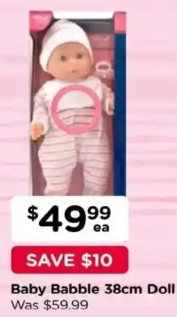 Toyworld Baby Babble Doll offer