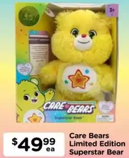 Toyworld Care Bears Limited Edition Superstar Bear offer