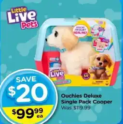 Toyworld Ouchies Deluxe Single Pack Cooper offer