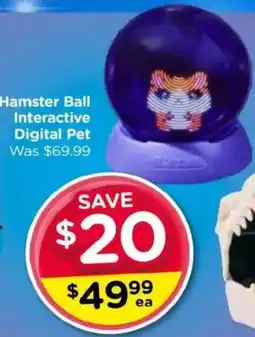 Toyworld Hamster Ball Interactive Digital Pet offer