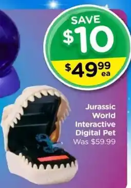 Toyworld Jurassic World Interactive Digital Pet offer