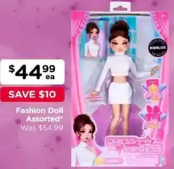 Toyworld Fashion Doll Assorted offer