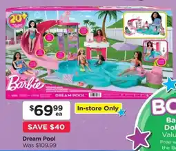 Toyworld Dream pool offer