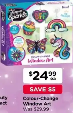 Toyworld Colour-Change Window Art offer