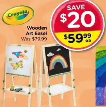 Toyworld Wooden Art Easel offer