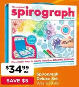 Toyworld Spirograph Deluxe Set offer