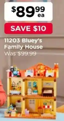 Toyworld Bluey's Family House offer