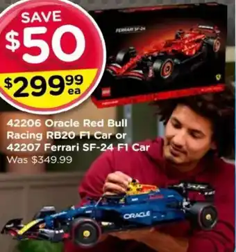 Toyworld Oracle Red Bull Racing RB20 F1 Car or 42207 Ferrari SF-24 F1 Car offer