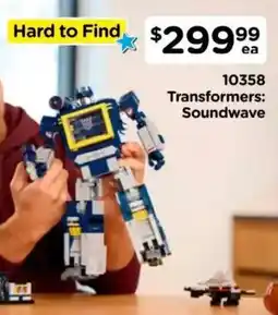 Toyworld Transformers: Soundwave offer