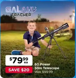 Toyworld 60 Power 50m Telescope offer
