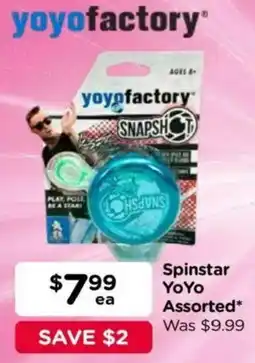 Toyworld Spinstar YoYo Assorted offer