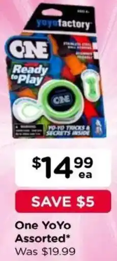 Toyworld One YoYo Assorted offer