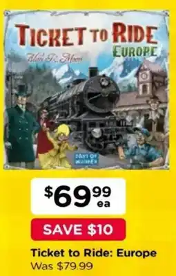 Toyworld Ticket to Ride: Europe offer