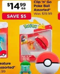 Toyworld Clip 'n' Go Poke Ball offer