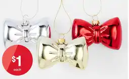 Kmart Bow Decoration - Assorted offer