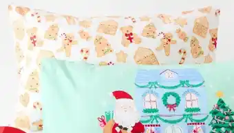Gingerbread cotton rich pillowcase