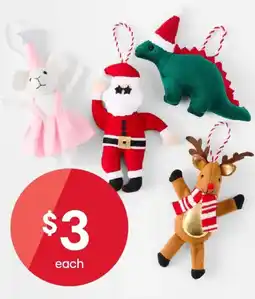 Kmart Felt Character Decoration - Assorted offer