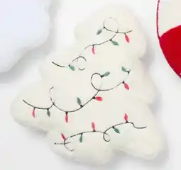 Kmart Light Up Christmas Tree Cushion offer