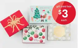 Kmart Christmas Gift Card Box - Assorted offer