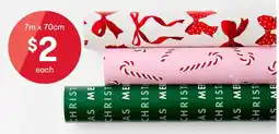 Kmart Christmas Gift Wrap offer
