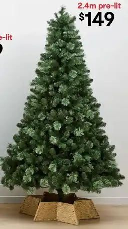 Kmart Cashmere Prelit Christmas Tree offer