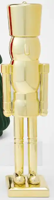 Kmart Metallic/Flocked/White Nutcracker offer