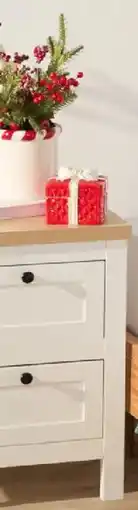 Kmart Camille 2 Drawer Bedside Table offer