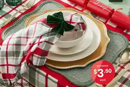 Kmart Green Wavy Placemat offer