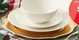 Kmart Gold Look Wavy Charger Plate offer