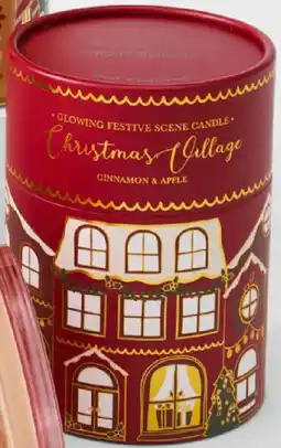 Kmart Christmas Village Glowing Scene Candle offer